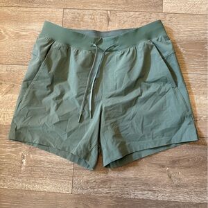 lululemon athletica Zeroed in linerless short 5” *Grey Eucalyptus